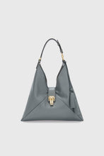 Load image into Gallery viewer, Dudu bag in smooth dark grey calfskin