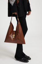 Load image into Gallery viewer, Dudu bag in smooth brown calfskin