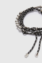 Load image into Gallery viewer, Multi-strand charms with black cord