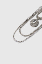 Load image into Gallery viewer, Multi-strand necklace with crystals and loose stones