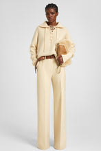 Load image into Gallery viewer, Pure cashmere sweater with handcrafted braiding