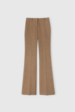 Load image into Gallery viewer, Wool blend bootcut trousers