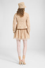 Load image into Gallery viewer, Bustier Jacket in Rebrodé Lace with Nappa Trim