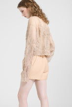 Load image into Gallery viewer, Boxy Embroidered Tulle Shirt