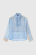 Load image into Gallery viewer, Patchwork Cotton-Silk Muslin Shirt with Bandana Print