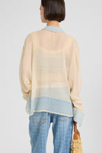 Load image into Gallery viewer, Silk Chiffon Shirt with Scarf Print