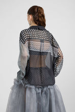 Load image into Gallery viewer, Patchwork Printed Silk Chiffon Shirt