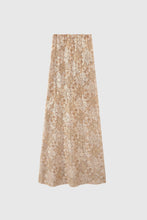 Load image into Gallery viewer, Long Spiral Skirt in Maiolica Lace with Tone-On-Tone Hand-Applied Crystals