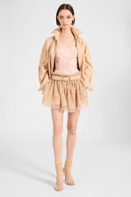 Load image into Gallery viewer, Embroidered Tulle Mini Skirt with Hand-Made Rose Crown