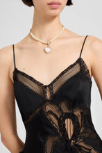 Load image into Gallery viewer, Midi Lingerie-Style Dress in Valencienne Lace