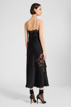 Load image into Gallery viewer, Midi Lingerie-Style Dress in Valencienne Lace