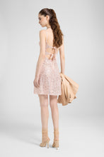 Load image into Gallery viewer, Short Dress in Maiolica Lace with Crystals