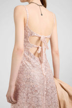 Load image into Gallery viewer, Short Dress in Maiolica Lace with Crystals