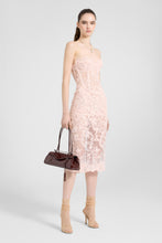 Load image into Gallery viewer, Stripeless Bustier Dress in Rebrodè Lace