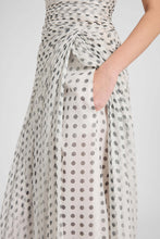 Load image into Gallery viewer, Long Draped Chiffon Silk Dress