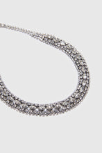 Load image into Gallery viewer, Jewel Necklace with Hand-Set Crystals