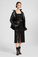 Load image into Gallery viewer, Tile Lace Top with Crystals
