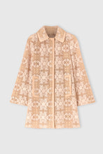 Load image into Gallery viewer, Trench in Rebrodé Lace Bonded to Tulle