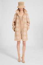 Load image into Gallery viewer, Trench in Rebrodé Lace Bonded to Tulle