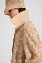 Load image into Gallery viewer, Trench in Rebrodé Lace Bonded to Tulle