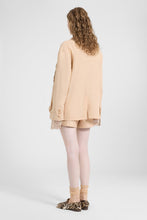 Load image into Gallery viewer, Sahariana in Georgette Bonded with Silk Chiffon with Nappa Tassels