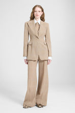 Load image into Gallery viewer, Fitted Single-Breasted Jacket in Technical Georgette
