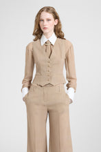 Load image into Gallery viewer, Classic Tailored Vest in Technical Georgette