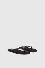 Load image into Gallery viewer, Black Lace Flip Flop