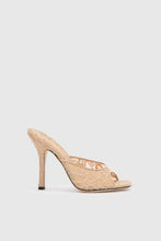 Load image into Gallery viewer, Floral Rebrodé Lace Mule with 11 Cm Heel