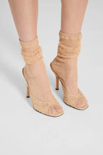 Load image into Gallery viewer, Floral Rebrodé Lace Mule with 11 Cm Heel