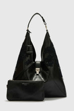 Load image into Gallery viewer, Clio Maxi Hobo Bag in Vintage Nappa Shearling