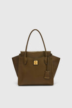 Load image into Gallery viewer, Amanda Medium Double Handle Bag in Vintage Nappa Shearling