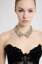 Load image into Gallery viewer, Crystal statement collar necklace