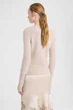 Load image into Gallery viewer, Pure Cashmere Cardigan with Front Bow Detail