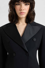 Load image into Gallery viewer, Tailored smoking jacket in cady
