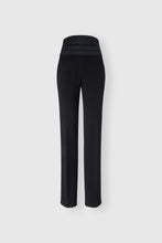 Load image into Gallery viewer, High-waisted smoking trousers in cady