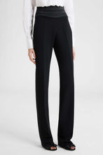 Load image into Gallery viewer, High-waisted smoking trousers in cady