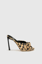 Load image into Gallery viewer, Leopard Print Marocain Mule