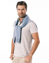 Load image into Gallery viewer, SUPIMA GARMENT DYED PIQUE POLO LIGHT GREY