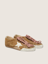 Load image into Gallery viewer, True Star Suede Upper Toe and Tongue Leather Upper Laminated Nappa Heel