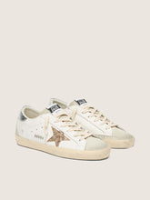 Load image into Gallery viewer, Super-Star Leather Upper Suede Toe and Spur Glitter Star Laminated Heel Metal Lettering