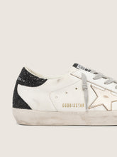 Load image into Gallery viewer, Super-Star Leather Upper Matt Laminated Star Glitter Heel and Spur