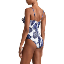Load image into Gallery viewer, Bustier One-piece Swimsuit Papagaio