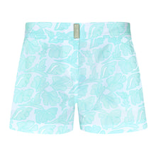 Load image into Gallery viewer, Flat Belt Swim Shorts Seashells