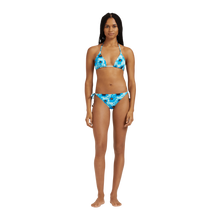 Load image into Gallery viewer, Side Tie Bikini Bottom Poppies