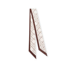 Load image into Gallery viewer, Silk twill foulard scarf