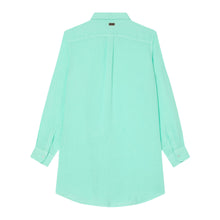 Load image into Gallery viewer, Linen Shirt Dress Solid