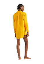 Load image into Gallery viewer, Linen Shirt Dress Solid