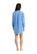 Load image into Gallery viewer, Linen Shirt Dress Solid