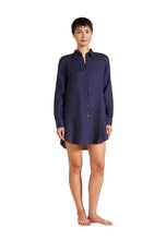 Load image into Gallery viewer, Linen Shirt Dress Solid